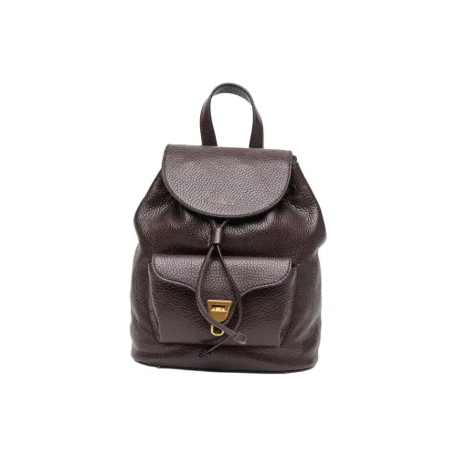 COCCINELLE Телячья кожа Рюкзак Женские Темно-фиолетовый