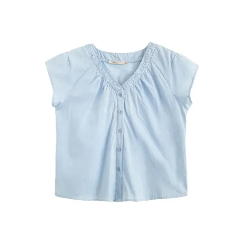 OUBO Синие Женские Рубашки