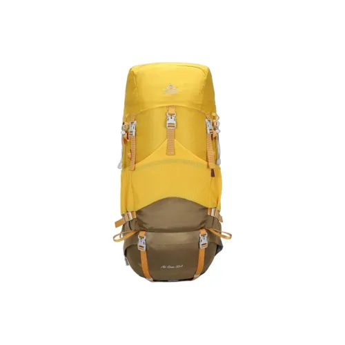 AIONE 55L Туристические сумки Нейлон Небесный Прозрачный Желтый Унисекс