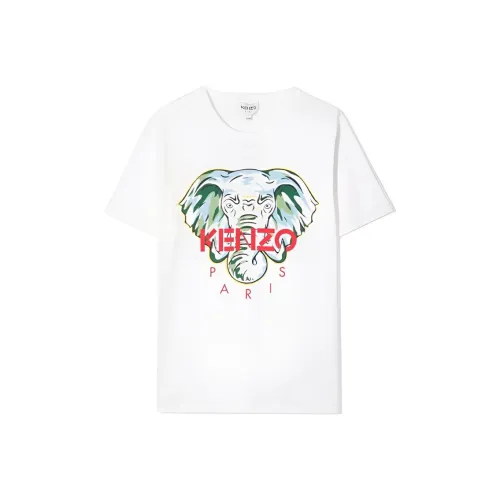 KENZO Белая Детская Рубашка