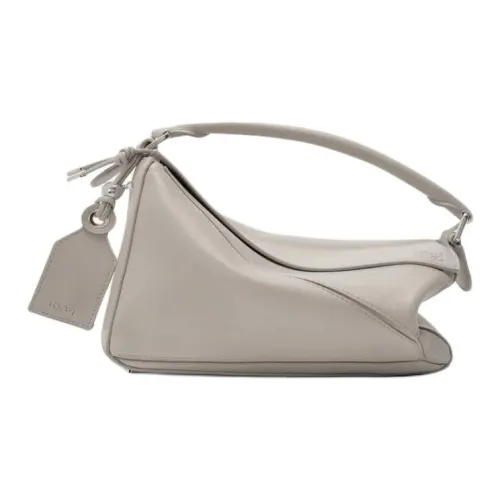 LOEWE Пазл Овечья шкура Сумка Маленькая Женская Оболочка Серый