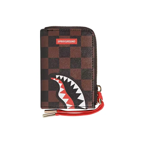 SPRAYGROUND PVC Монетница Стандартная Унисекс Коричневый и Черный