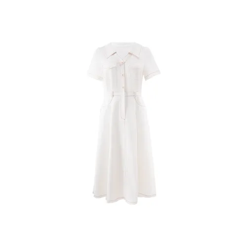 Devanro Короткий рукав Платье Женское