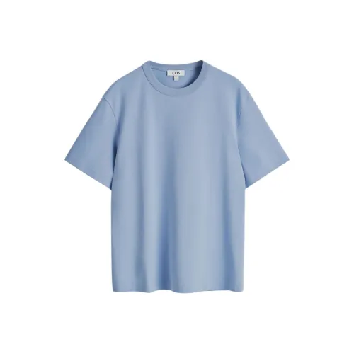 COS Светло-синие мужские футболки T