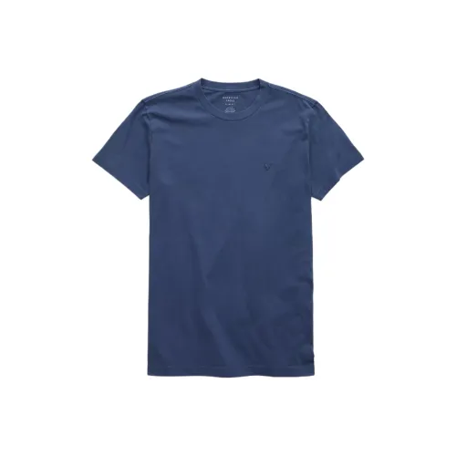 AMERICAN EAGLE Синий Мужская T-Рубашка