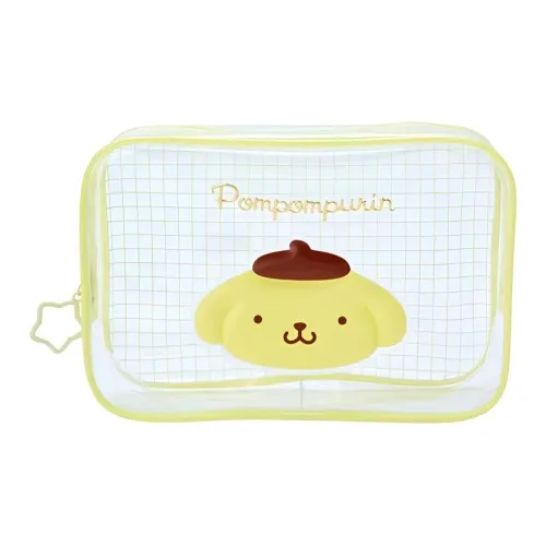 Sanrio PVC Поливинилхлорид Косметичка и Путешественный Холодильник для хранения Женская Желтая