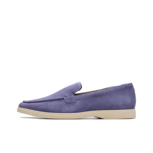 Clarks Torford Easy Лоферы Мужские Фиолетовые