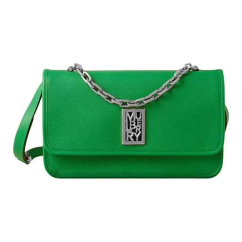 Mulberry Козья кожа Ручная сумка Сумка через плечо Сумка на плечо Женская Газонный зеленый