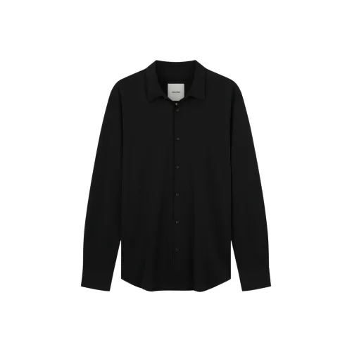 Calvin Klein UB1 Космический Черный Мужская Рубашка