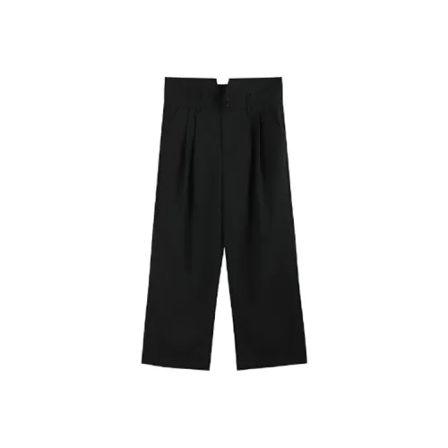 SLIGHT VOGUE Черные унисекс костюмные брюки