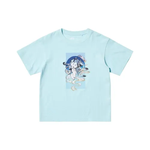 UNIQLO Pop Mart Collaboration T-рубашка SS25 UT Дети 3-7 лет