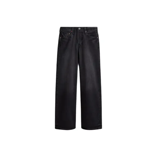 H&M Черные Мужские Джинсы