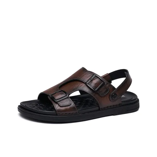 KAISER Пляжные сандалии Мужские Коричневые