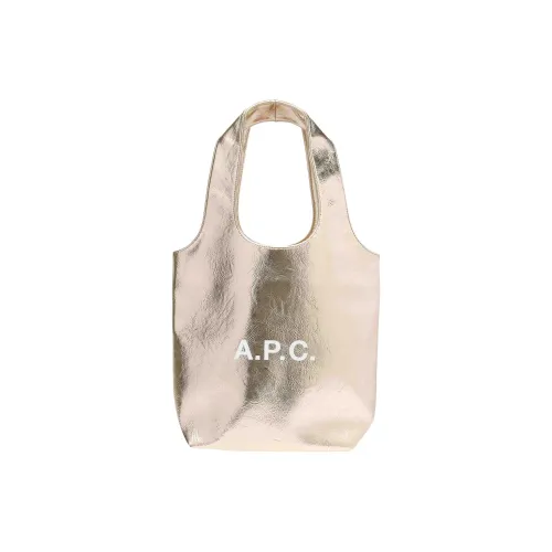 A.P.C Ninon Open Pocket Bag Small Women's Gold