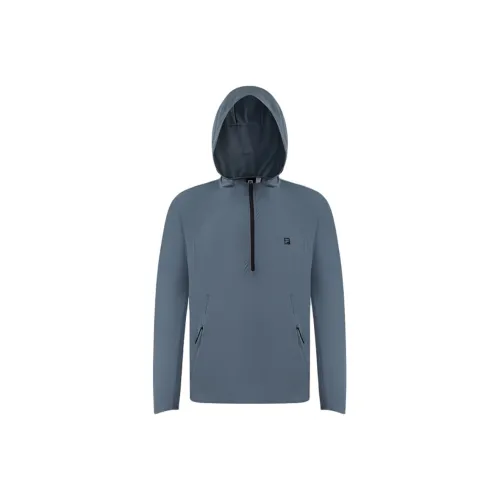 FILA Фитнес Azure Небесно-голубой Мужские Толстовки
