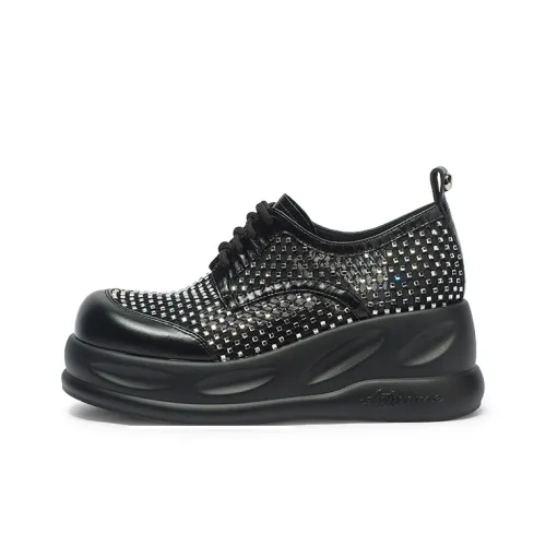 Coup De Foudre Устойчивый к истиранию Увеличивающий высоту Противоскользящий Низкий Топ Повседневный Женский