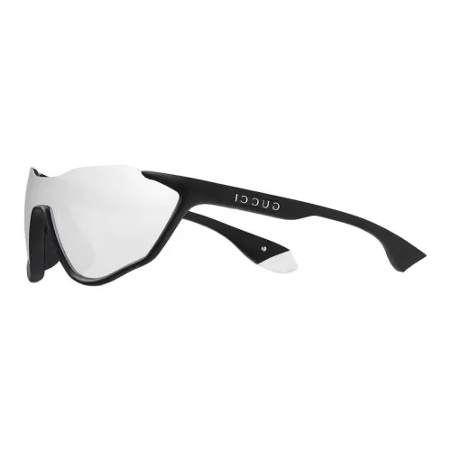 GUCCI Литьевые Солнцезащитные очки Нерегулярной формы Унисекс Черные