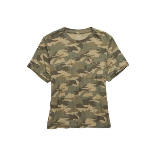 AMERICAN EAGLE Зеленые Женские Футболки