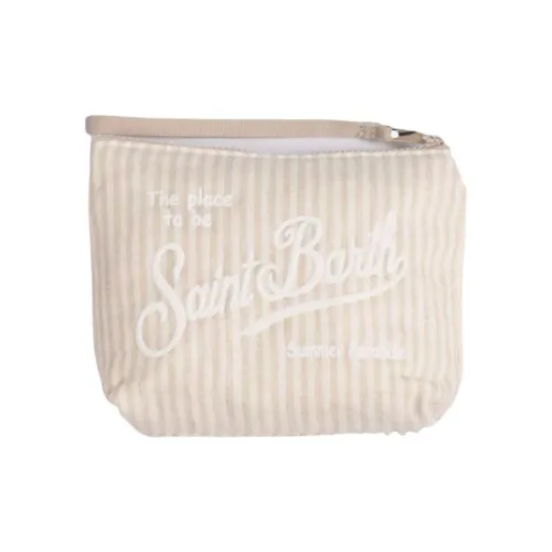 MC2 SAINT BARTHELEMY Neoprene Clutch Women's Ivory