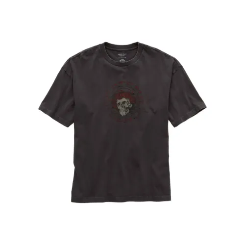 AMERICAN EAGLE Серый Мужской T-Рубашки