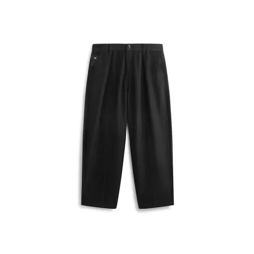 PEACEBIRD MEN Винтаж Кожаный ярлык Джинсы Мужские