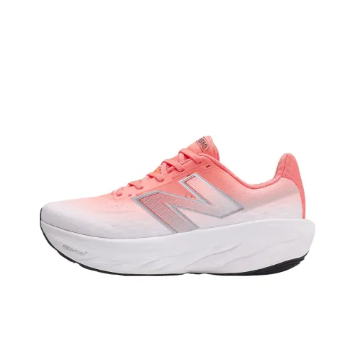 New Balance NB Fresh Foam X 1080v14 Устойчивые к истиранию Низкие Беговые кроссовки Мужские Красные Белые