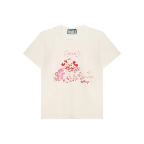 GUCCI Бежевый Мужской T-Рубашки