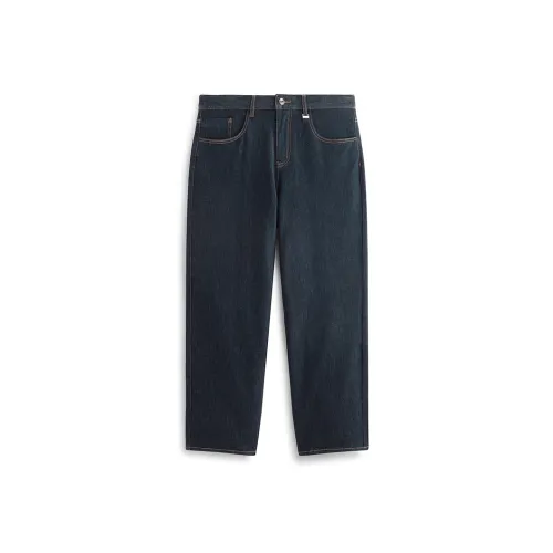 PEACEBIRD MEN Легкие прямой крой промытые джинсы мужской