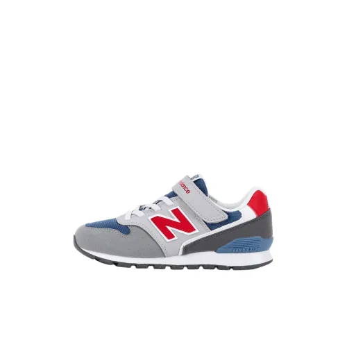 New Balance NB 996 Противоскользящие Устойчивые к истиранию Низкие Кеды для Детей Лайфстайл Серые
