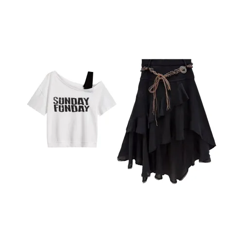 QIAOMONVHAI Женские комплекты с юбкой