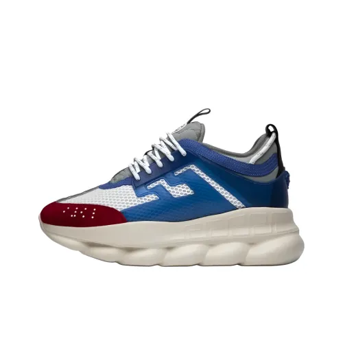 VERSACE CHAIN REACTION VERSACE Низкий Топ Повседневная Обувь Мужская Синяя