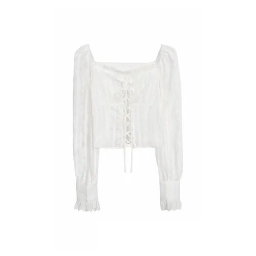 AURORA MUSE Белые Женские Рубашки