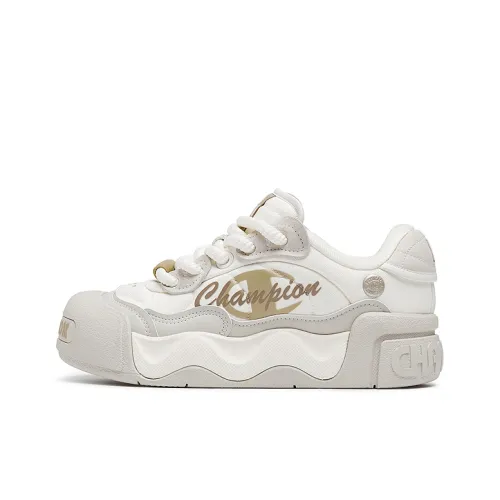 Champion Low Sugar Пухлые туфли Balance Low Топ Кроссовки для скейтбординга Женские Молочный белый Пемзовый серый