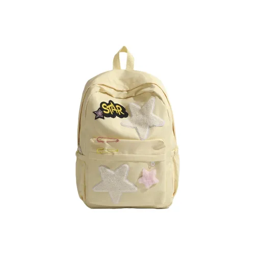 DCLOUD ПУ (полиуретан) Рюкзак Стандартный Женский Желтый