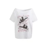 Белый (Асимметричный стиль с плечом)