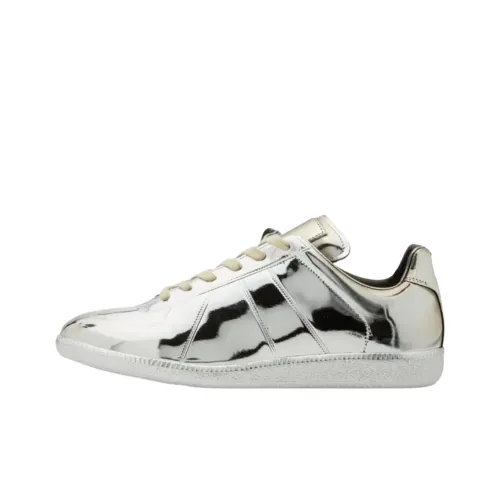 Maison Margiela Replica 22 Low Скейтборд Кроссовки Мужские Серебряные