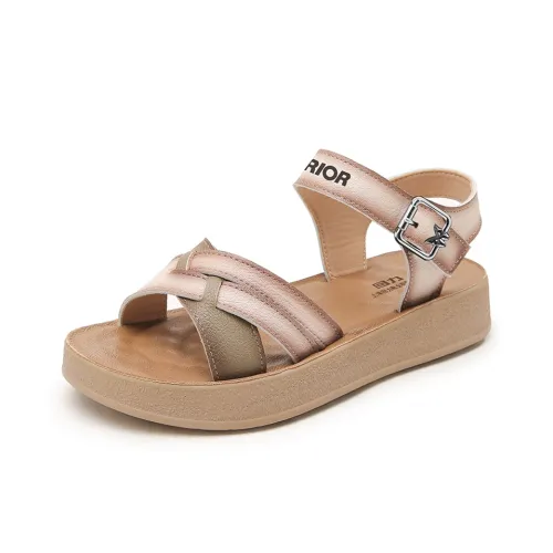 Warrior Mom Обувь для пожилых женщин Grandmother Обувь для пожилых MID Возраст Женская обувь с ремешком Сандалии для женщин