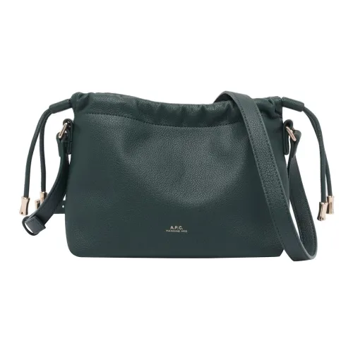 A.P.C Ninon ПУ (полиуретан) Сумка через плечо Мини Женский Яшма