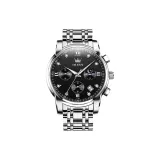 Стальной браслет, глубокий черный.