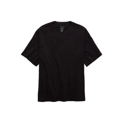 AMERICAN EAGLE Мужские черные футболки