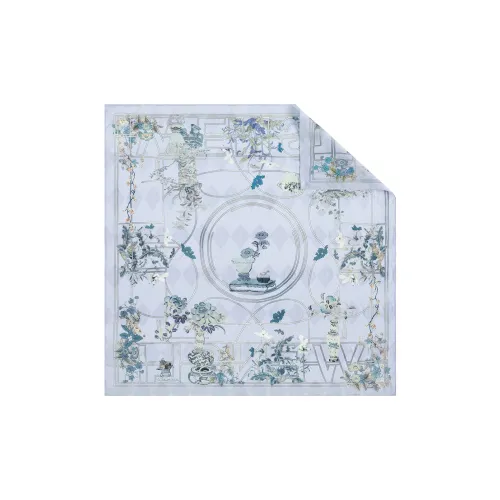 WENSLI Шелковые шарфы для женщин Draw The SCREEN Весна