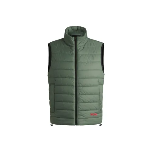 Hugo Boss Светло-зеленые Мужские Жилеты