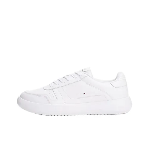 Tommy Hilfiger TRAINERS Низкий Топ Повседневная Обувь Мужская Белая