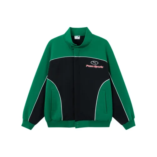 PUMA Куртка Зеленые Черные Тона Детская