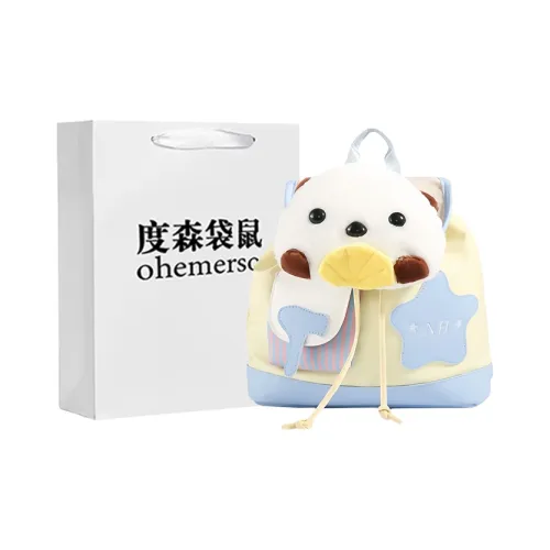 Dusen Kangaroo Нейлон Рюкзак Средний Женские Многоцветный