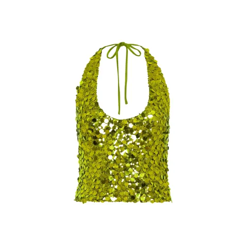 WHITE FOX Зеленые Женские Майки