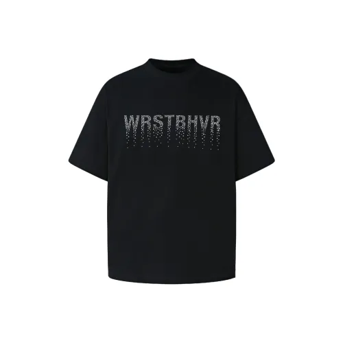 WRSTBHVR PIONEER Черная унисекс футболка
