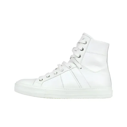 AMIRI Sunset High Top Скейтборд Кроссовки Мужские Белые