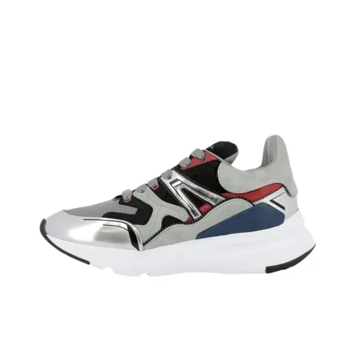 Alexander McQueen OVERSIZED Низкий Топ Повседневная Обувь Мужская Многоцветная