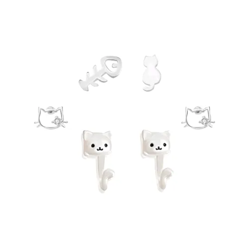 JOYDINNY Сплав Серьги-гвоздики Женские